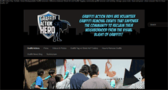 Desktop Screenshot of graffitiactionhero.org
